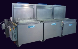 RAMCO Heavy duty aerospace wash-rinse-dry system